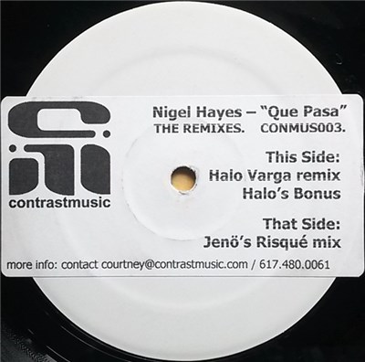Nigel Hayes - Que Pasa (The Remixes) download mp3 flac