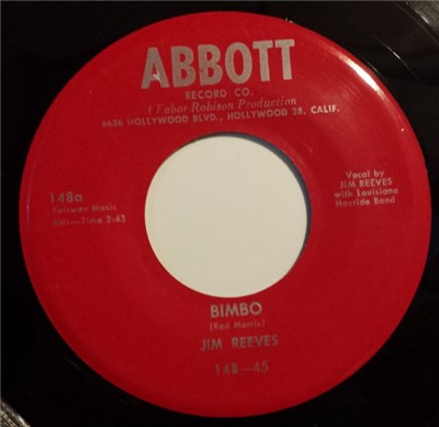 Jim Reeves With Louisiana Hayride Band - Bimbo download mp3 flac