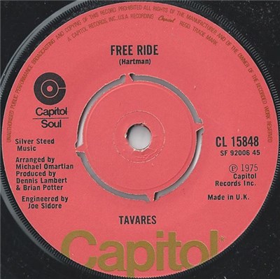 Tavares - Free Ride download mp3 flac