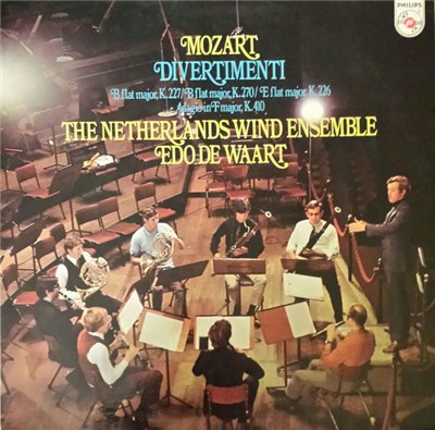 Mozart, The Netherlands Wind Ensemble, Edo de Waart - Divertimenti, B Flat Major K. 227, B Flat Major K. 270, E Flat Major, K.226, Adagio In F Major, K. 410 download mp3 flac