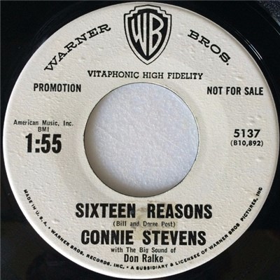 Connie Stevens - Sixteen Reasons download mp3 flac