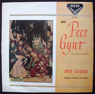 Grieg, Øivin Fjeldstad, The London Symphony Orchestra - Peer Gynt (Incidental Music To Ibsen's Play) download mp3 flac
