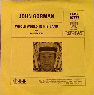 John Gorman - Whole World In His Band download mp3 flac