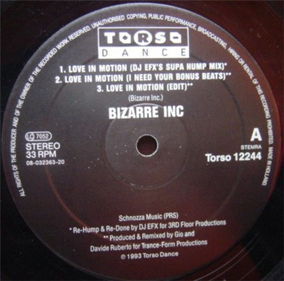Bizarre Inc - Love In Motion (Remixes) download mp3 flac