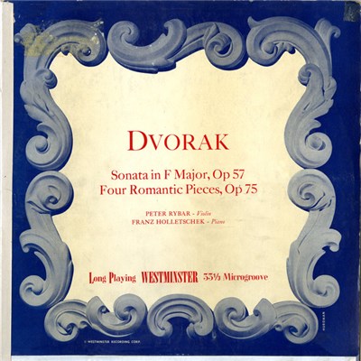 Dvorak - Peter Rybar, Franz Holletschek - Sonata In F Major, Op 57 / Four Romantic Pieces, Op 75 download mp3 flac