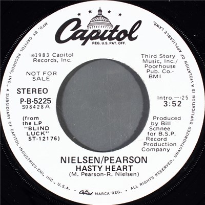 Nielsen/Pearson - Hasty Heart download mp3 flac