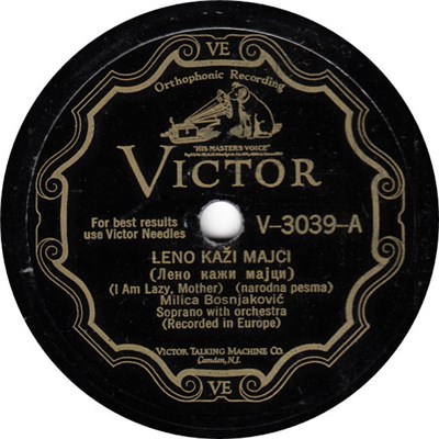 Milica Bošnjaković - Leno Kaži Majci / Djanum Na Sred Sela download mp3 flac