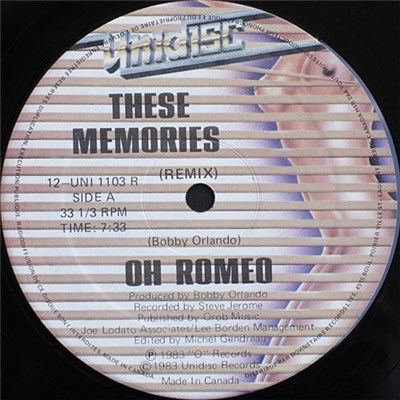Oh Romeo - These Memories (Remix) download mp3 flac