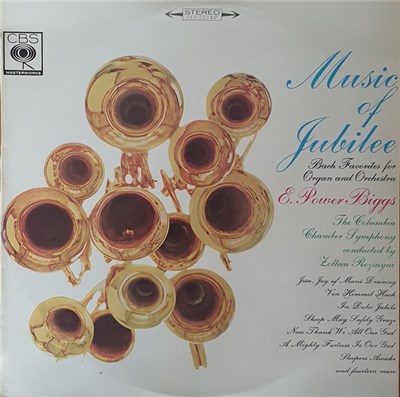 Bach - E. Power Biggs, The Columbia Chamber Symphony, Zoltan Rozsnyai - Music Of Jubilee (Bach Favorites For Organ And Orchestra) download mp3 flac