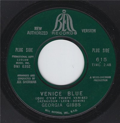 Georgia Gibbs - Venice Blue download mp3 flac