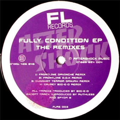 Big-E-D / Ruthless & Spyda B - Fully Condition EP (The Remixes) download mp3 flac