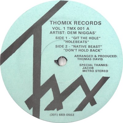Dem Niggas - Thomix Records Vol. 1 download mp3 flac
