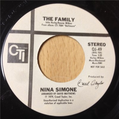 Nina Simone - The Family / That's All I Want From You download mp3 flac