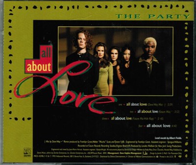 The Party - All About Love download mp3 flac