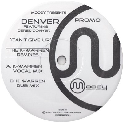 Denver Featuring Derek Conyer - Can't Give Up (The K-Warren Remixes) download mp3 flac