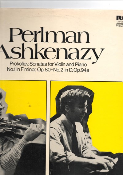 Perlman / Ashkenazy - Prokofieff - Sonatas For Violin And Piano (No. 1, Op. 80 • No. 2, Op. 94a) download mp3 flac