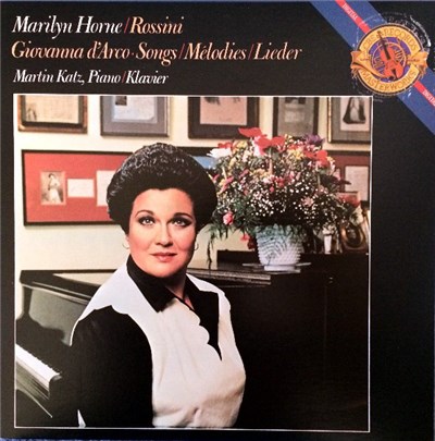 Rossini - Marilyn Horne, Martin Katz - Giovanna D'Arco / Songs = Mélodies = Lieder download mp3 flac