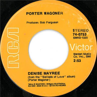 Porter Wagoner - Denise Mayree / A World Without Music download mp3 flac