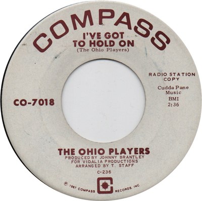 The Ohio Players - I've Got To Hold On / It's A Crying Shame download mp3 flac