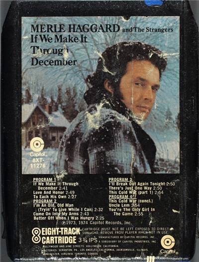 Merle Haggard And The Strangers - If We Make It Through December download mp3 flac