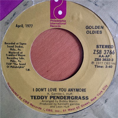 Teddy Pendergrass - I Don't Love You Anymore / Close The Door download mp3 flac