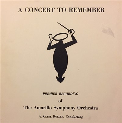 The Amarillo Symphony Orchestra - A Concert To Remember download mp3 flac
