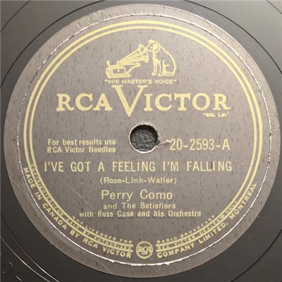 Perry Como And The Satisfiers With Russ Case And His Orchestra - I've Got A Feeling I'm Falling / Pianissimo download mp3 flac