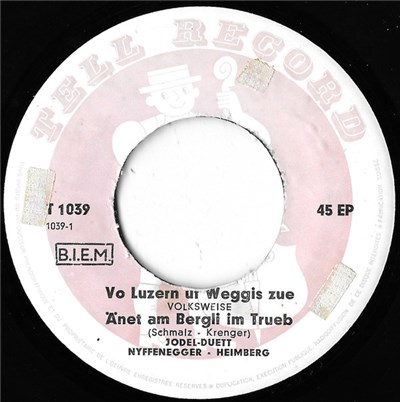 Jodel-Duett Nyfenegger - Heimberg - Vo Luzern Uf Weggis Zue download mp3 flac