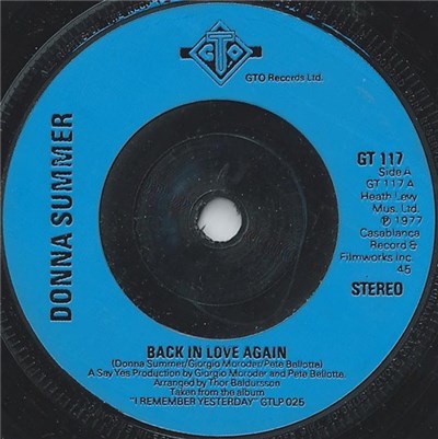 Donna Summer - Back In Love Again download mp3 flac