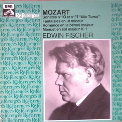 Mozart, Edwin Fischer - Sonates N. 10 Et N. 11 "Alla Turca" / Fantaisies En Ut Mineur / Romance En La Bémol Majeur / Menuet En Sol Majeur K. 1 download mp3 flac