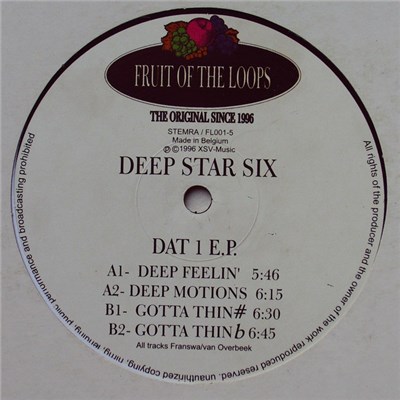 Deep Star Six - DAT 1 EP download mp3 flac