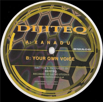 Dijiteq - Xanadu / Your Own Voice download mp3 flac