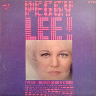 Peggy Lee - I've Got The World On A String download mp3 flac