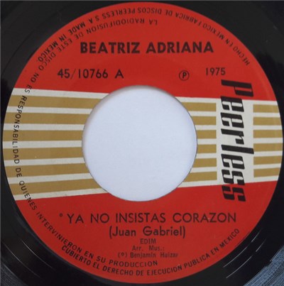 Beatriz Adriana - Ya No Insistas Corazon / Se Fue Para No Volver download mp3 flac