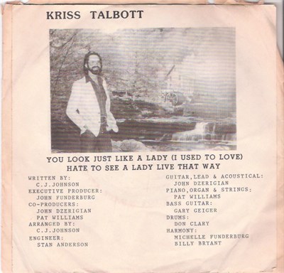 Kriss Talbott - You Look Just Like A Lady (I Used To Love) / Hate To See A Lady Live That Way download mp3 flac