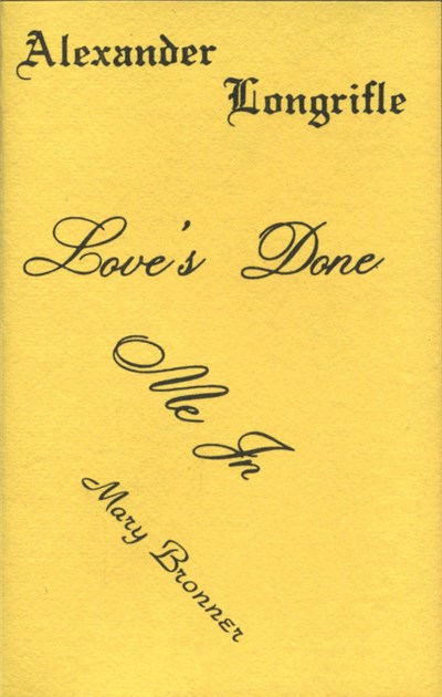 Alexander Longrifle - Love's Done Me In download mp3 flac