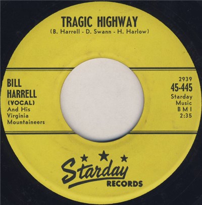 Bill Harrell And His Virginia Mountaineers - Tragic Highway / Love Is A Stranger download mp3 flac