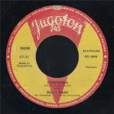 Dušan Jakšić - Kristinka / Ja Sam Vjetar download mp3 flac