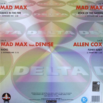 Mad Max / Allen Cox - Dance In The Fire / Radio / Rock Of The Nation / Funky Baby download mp3 flac