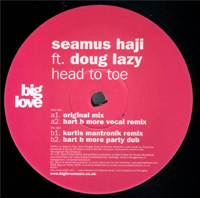 Seamus Haji Ft. Doug Lazy - Head To Toe download mp3 flac