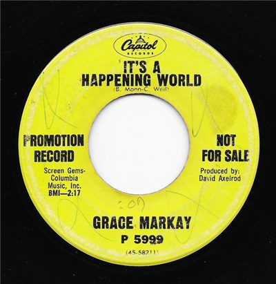 Grace Markay - It's A Happening World download mp3 flac