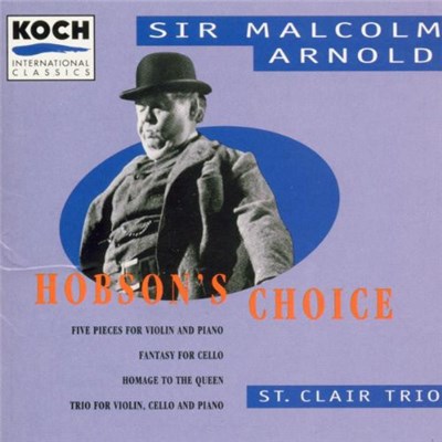 Malcolm Arnold, St. Clair Trio - Hobson's Choice download mp3 flac