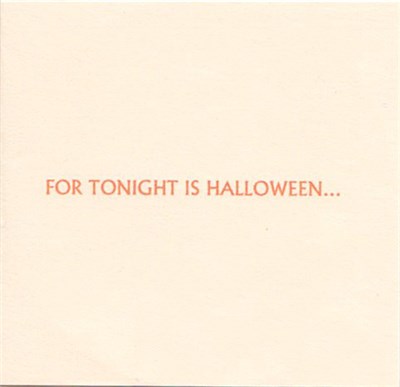 Various - For Tonight Is Halloween... download mp3 flac