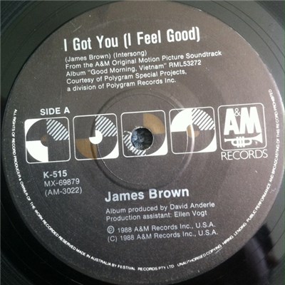James Brown / Martha Reeves & The Vandellas - I Got You (I Feel Good) / Nowhere To Run download mp3 flac