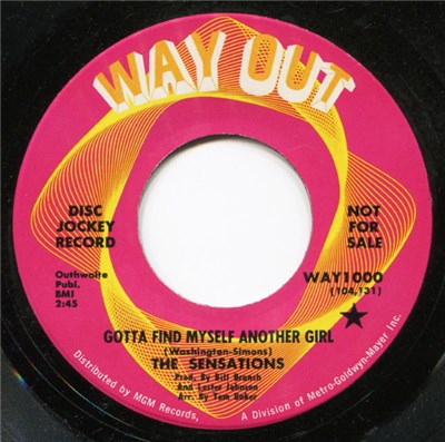 The Sensations - Gotta Find Myself Another Girl / Lonely World download mp3 flac
