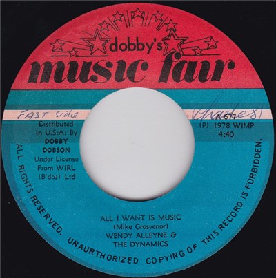 Wendy Alleyne & The Dynamics - All I Want Is Music download mp3 flac