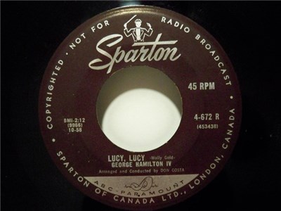 George Hamilton IV - Lucy, Lucy / The Two Of Us download mp3 flac
