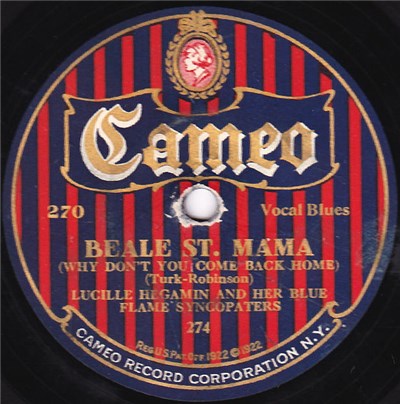 Lucille Hegamin And Her Blue Flame Syncopators - Beale St. Mama (Why Don't You Come Back Home) / Aggravatin' Papa (Don't You Try To Two-Time Me) download mp3 flac