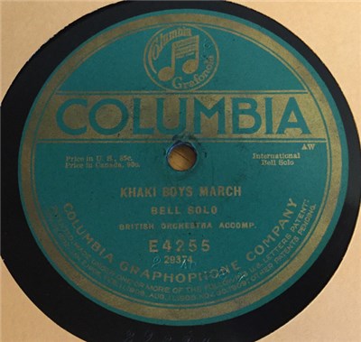 Olga Bibor's Gypsy Orchestra / Bell Solo - Waves Of The Marne / Khaki Boys March download mp3 flac