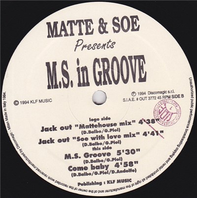 Matte & Soe Presents M.S. In Groove - Jack Out download mp3 flac